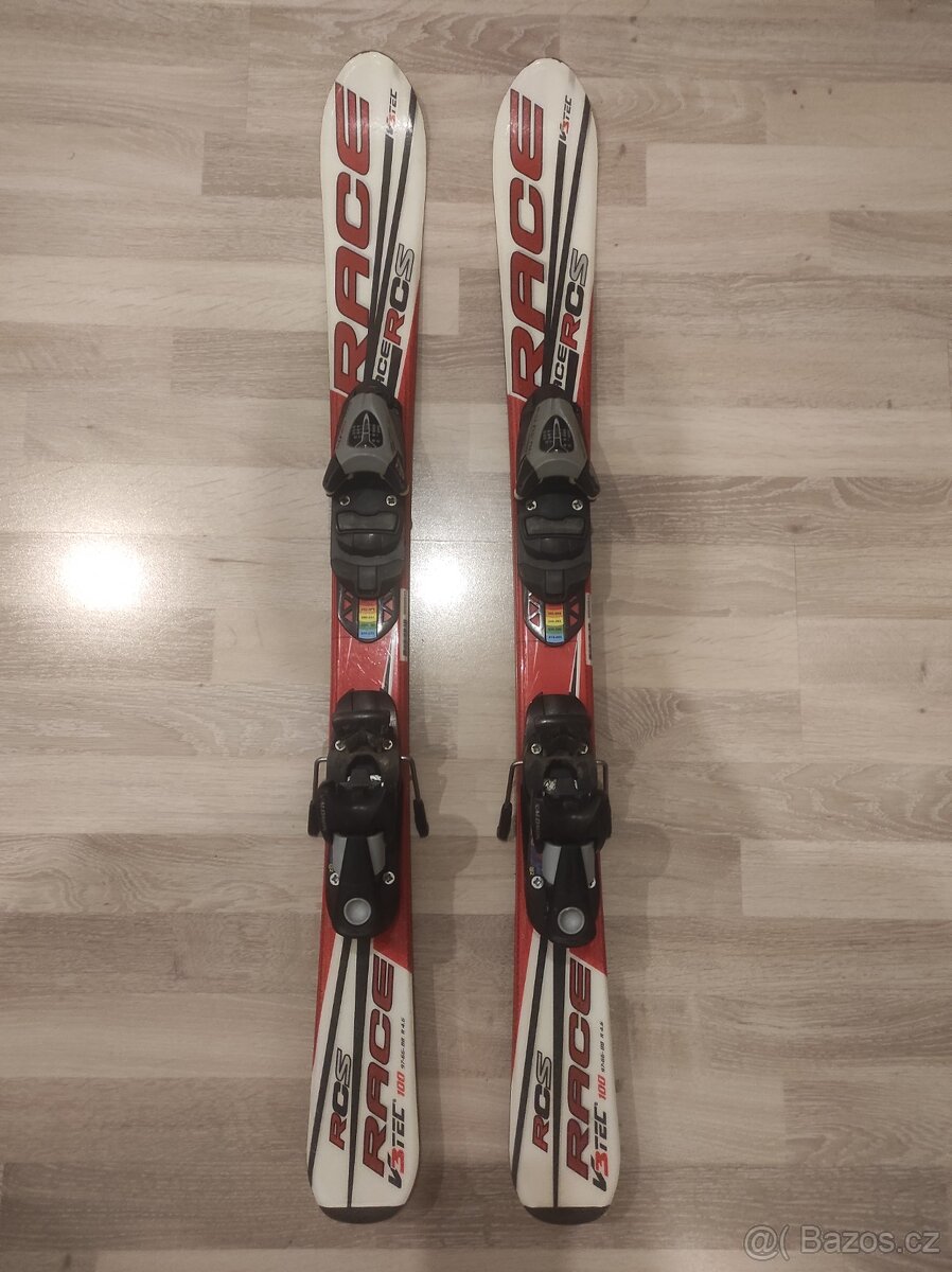 Dětské lyže 100cm + hůlky