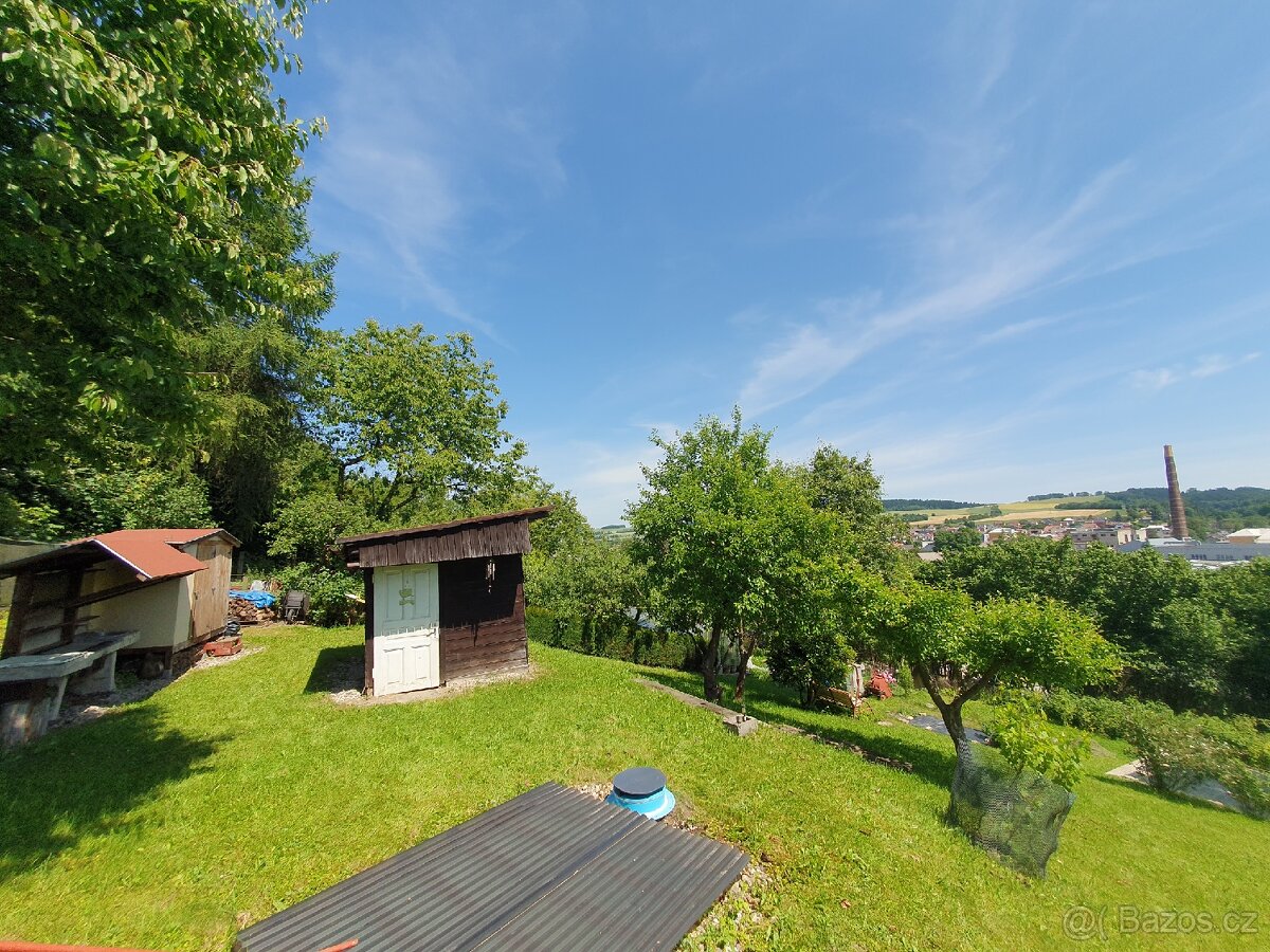Prodej zahrádky se zázemím v osobním vlastnictví