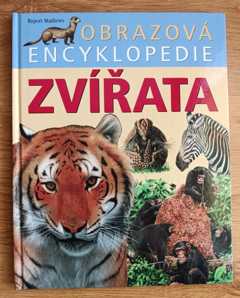 Kniha - encyklopedie zvířata
