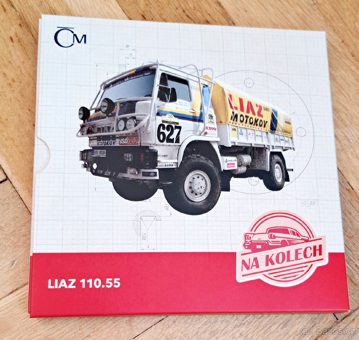 Stříbrná mince Na kolech Liaz 110.55