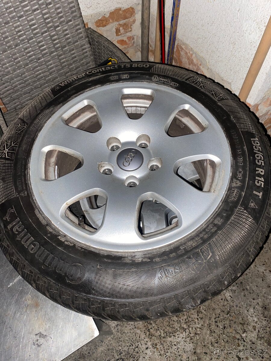 Alu kola Audi 5x112 r15”