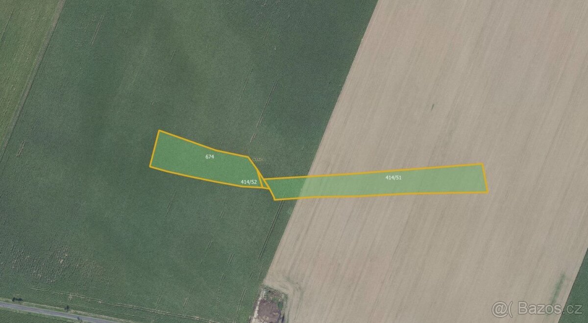 Zemědělská půda, prodej, Tatce, Kolín