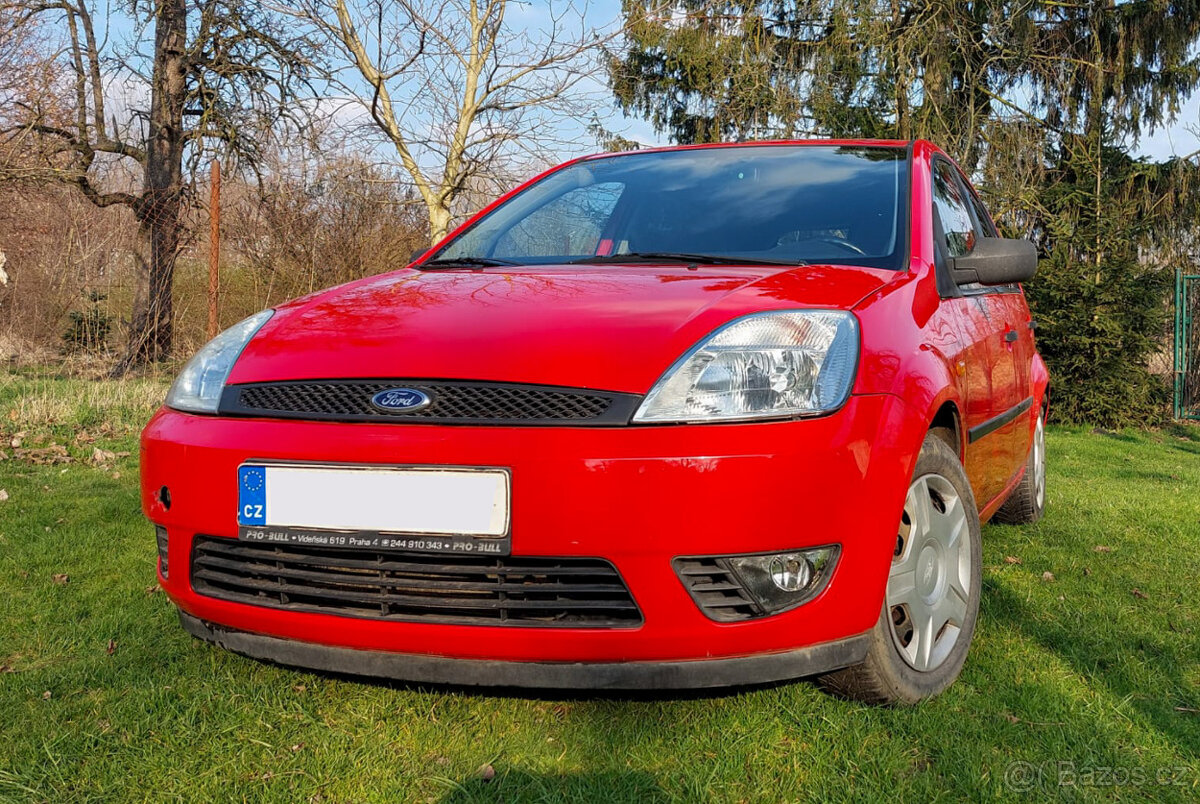 Ford Fiesta 1.4 Duratec, 2002, Sportovní interier