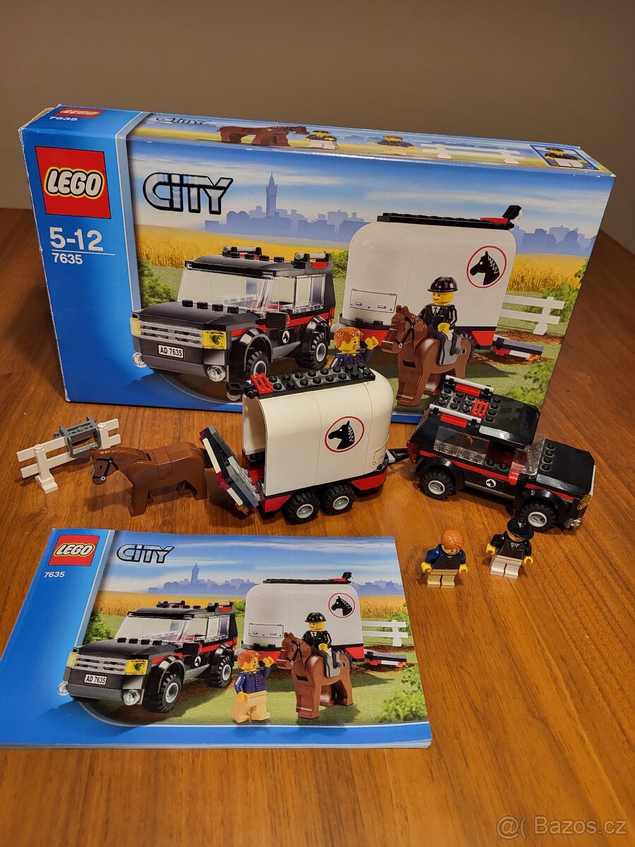 LEGO City 7635 Terénní vůz s přívěsem pro koně