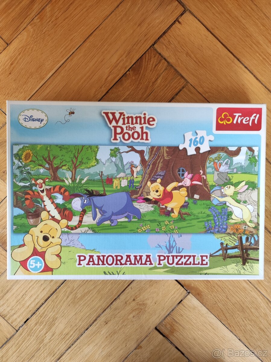 Puzzle medvídek Pú