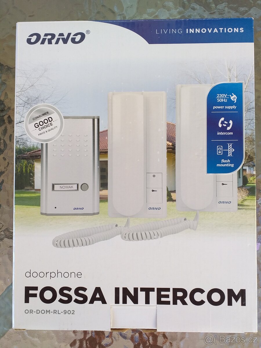 Prodám domovní telefon se dvěma sluchátky NOVÝ - NEPOUŽITÝ