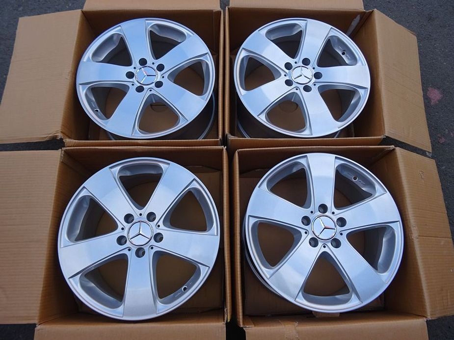 Alu disky na Mercedes 17", 5x112, ET 48, šíře 8J
