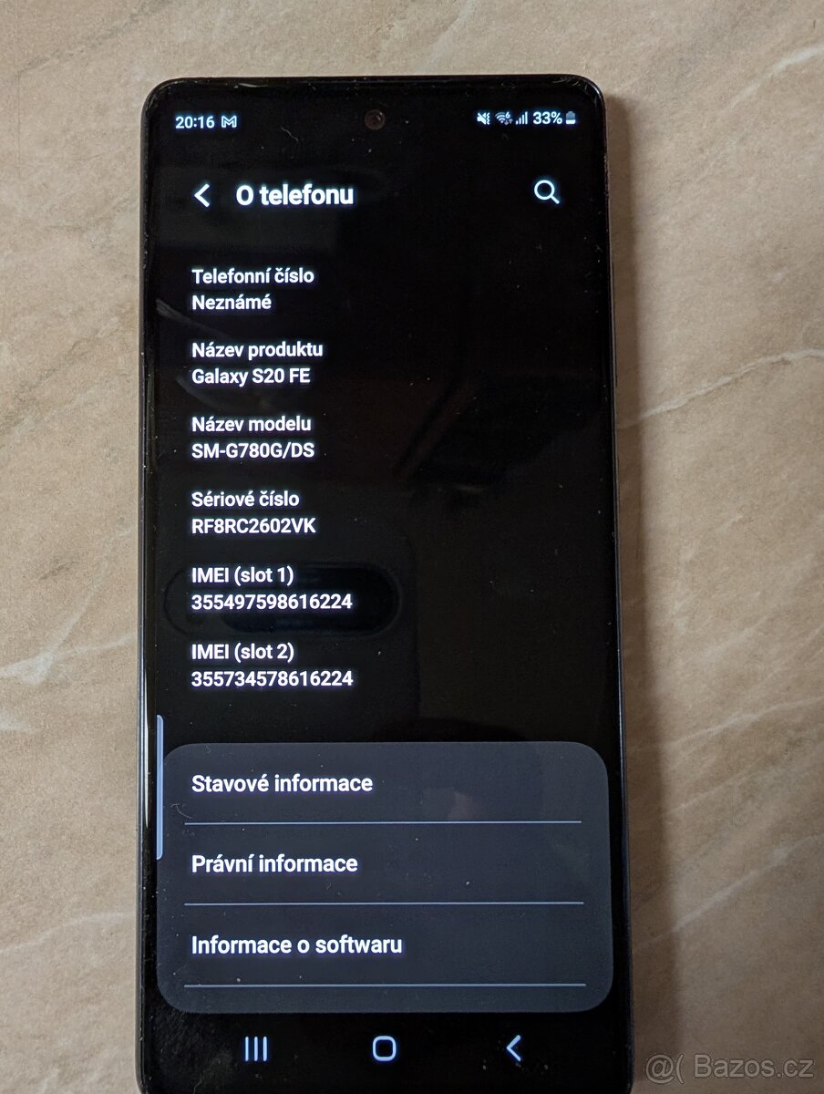 Samsung Galaxy S20FE