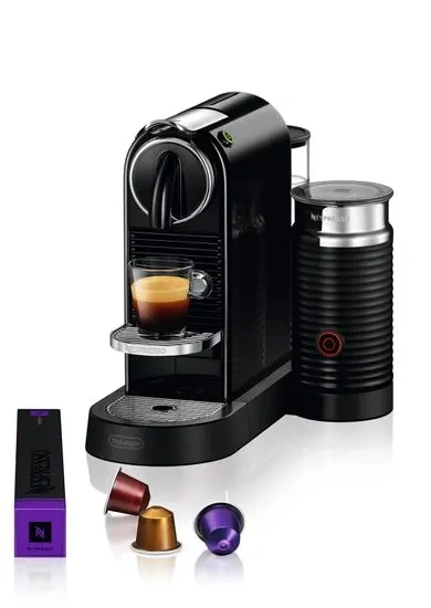 Nespresso kávovar na kapsle De´Longhi Citiz&Milk, stříbrný