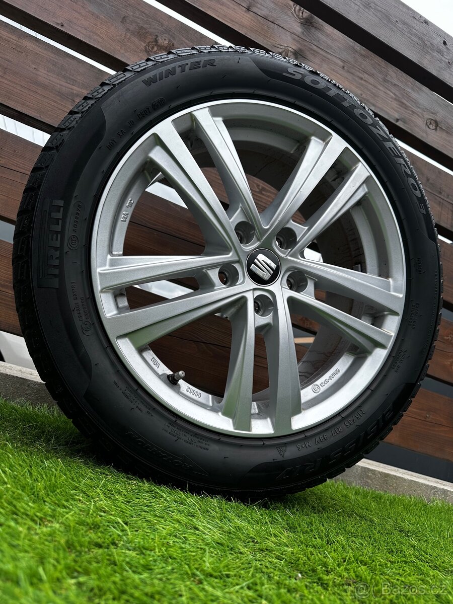 Alu kola 5x112 r17 s pneu (45s)