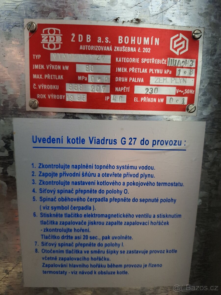 Kotel VIADRUS G27