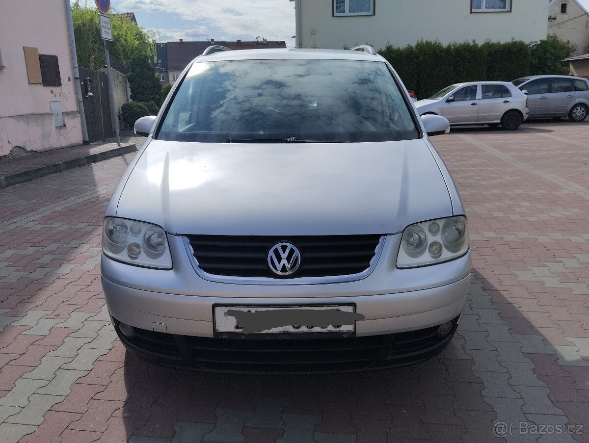Vw Touran 1.9 TDI , 74 KW , rok 2004