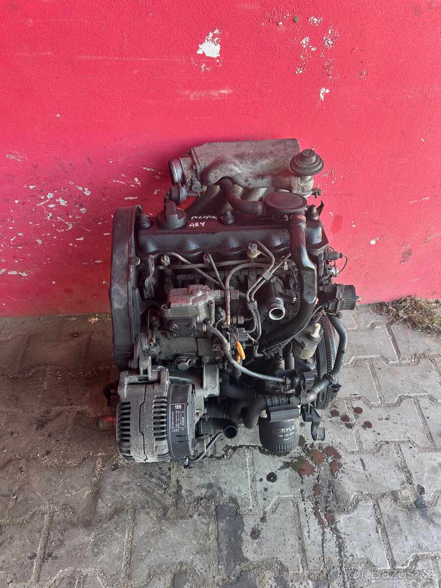 Motor 1,9SDI AEY 47KW Seat Cordoba,Ibiza kompletní