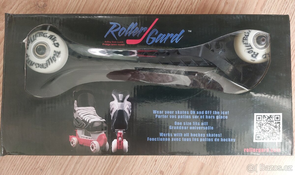 Chrániče hokejových bruslí Rollergard s kolečky