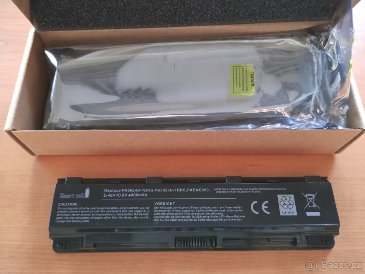 baterie PA5024U pro notebooky řady Satellite C850,L850 (3h)