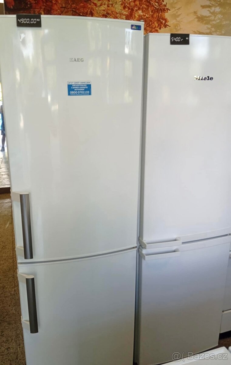 Prodám lednice MIELE, AEG. Dovoz, záruka