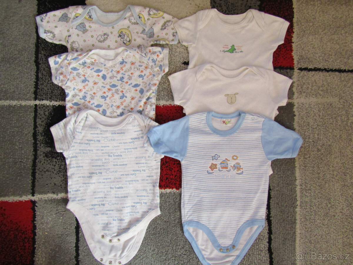 Body-trička krát.rukáv zn.Tesco,George vel.86/92