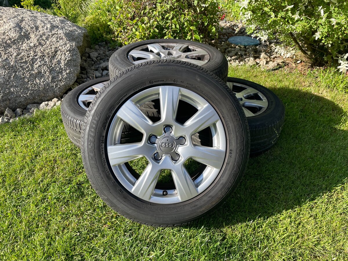 Prodám-Sadu originál AUDI letních kol 225/55/16