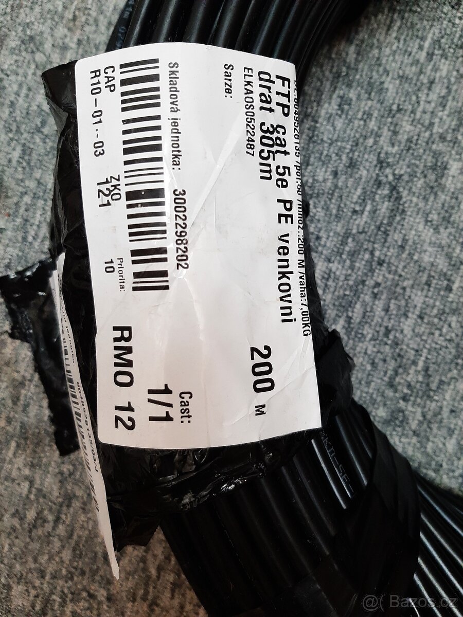Instalační kabel Solarix.