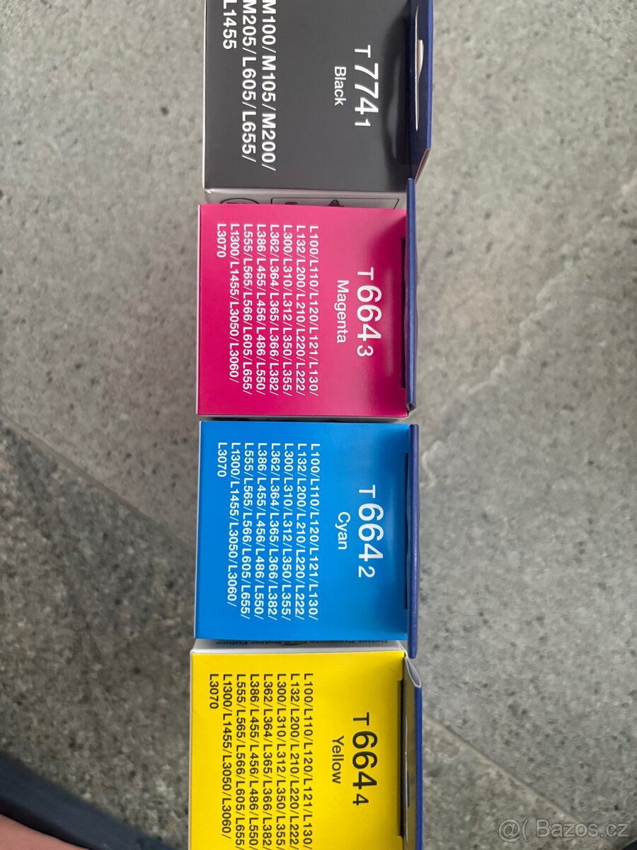 Náplně do tiskárny EPSON