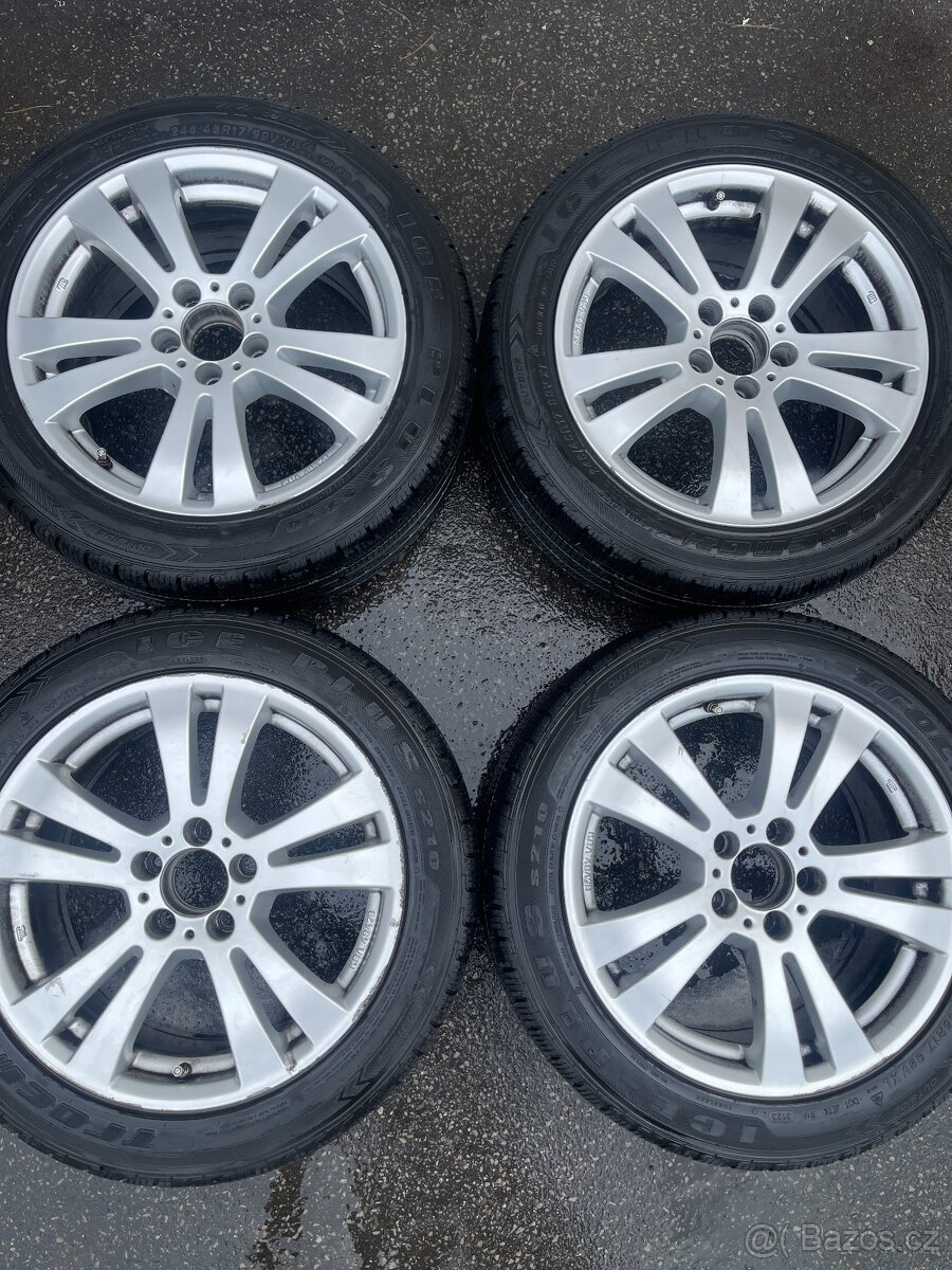 Originál kola Mercedes - Benz 245/45 R17, zimní pneu , 5X112