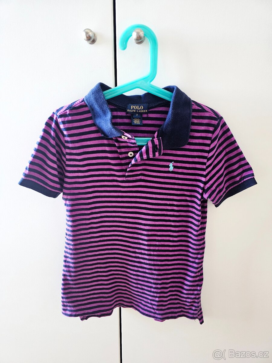 Tričko s límečkem Polo Ralph Lauren, vel. 122