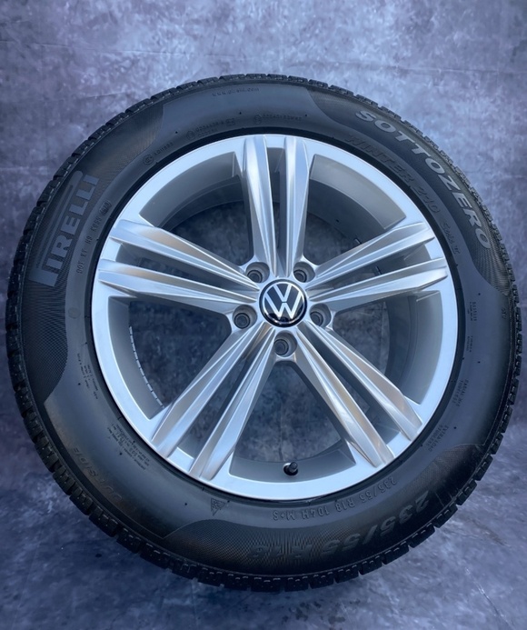 Originální ALU kola 5x112 VW Tiguan 235/55/18 TOP STAV