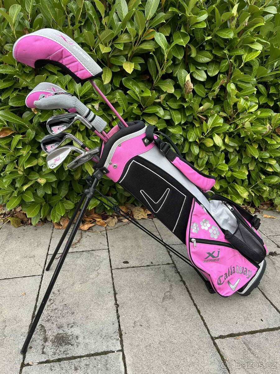 Prodám dětský golfový set Callaway Xj, 132-153 cm