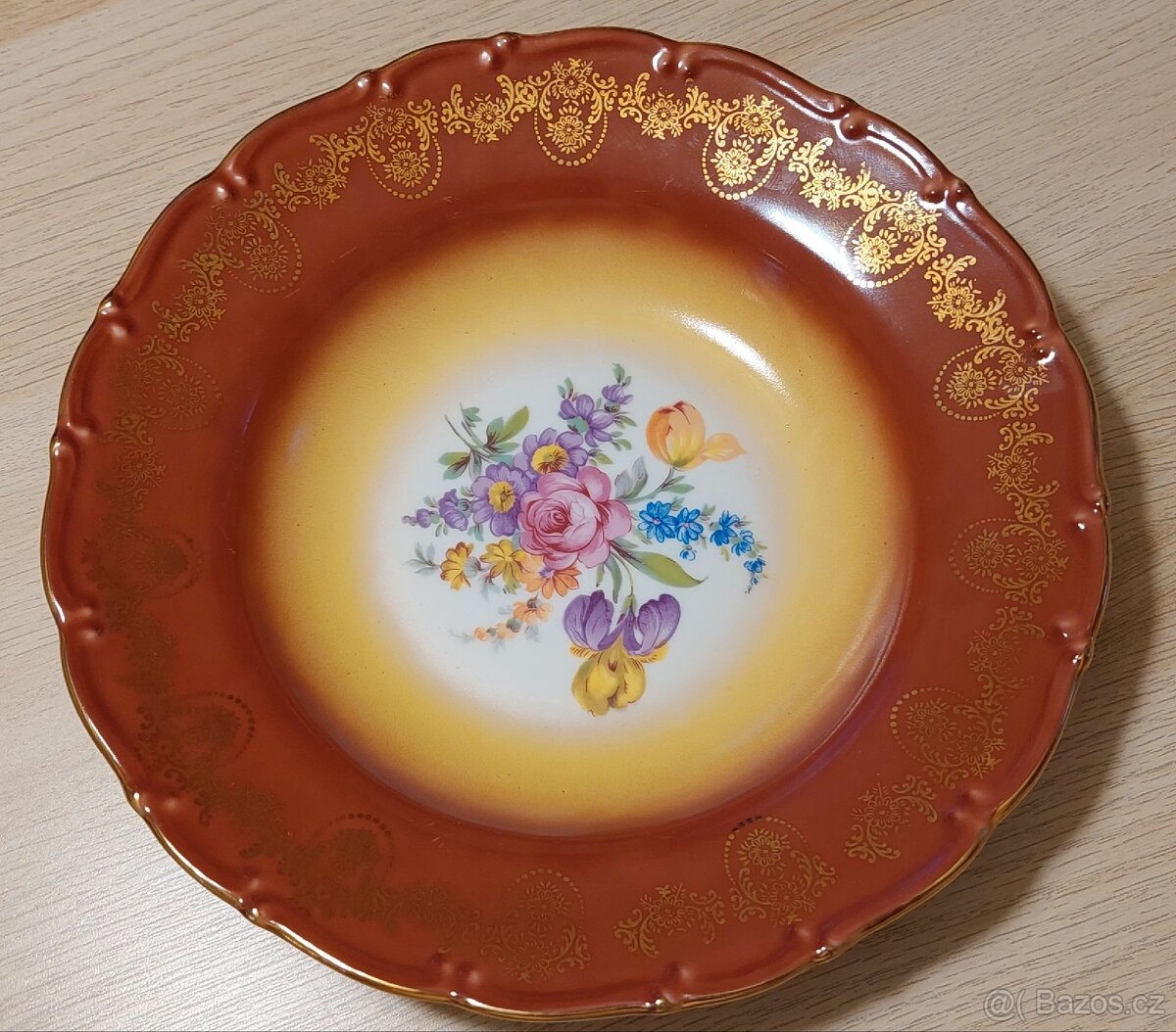 Sběratelský hluboký talíř MZ Czechoslovakia