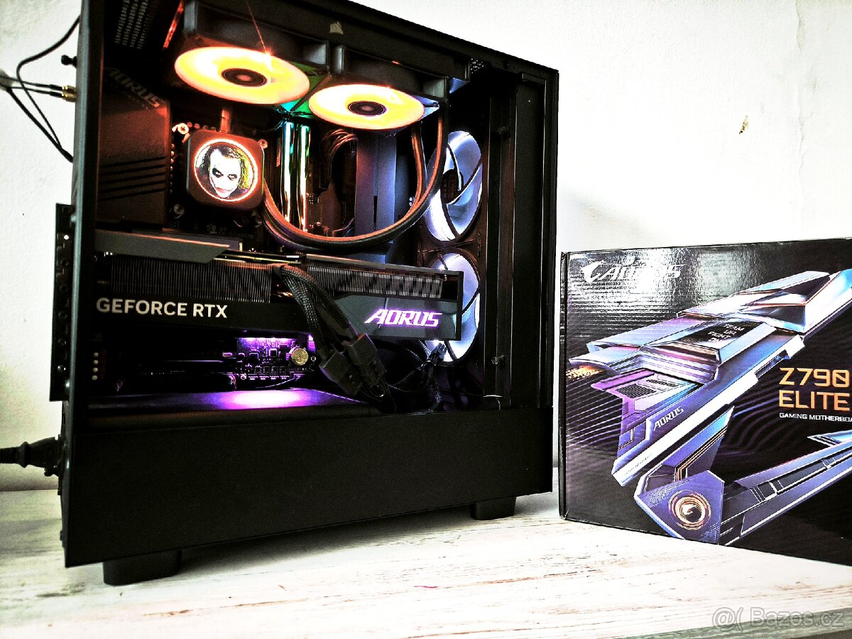HERNÍ PC I7 13700KF RTX 4070 Ti 12GB 32GB DDR5 AORUS ZÁRUKA