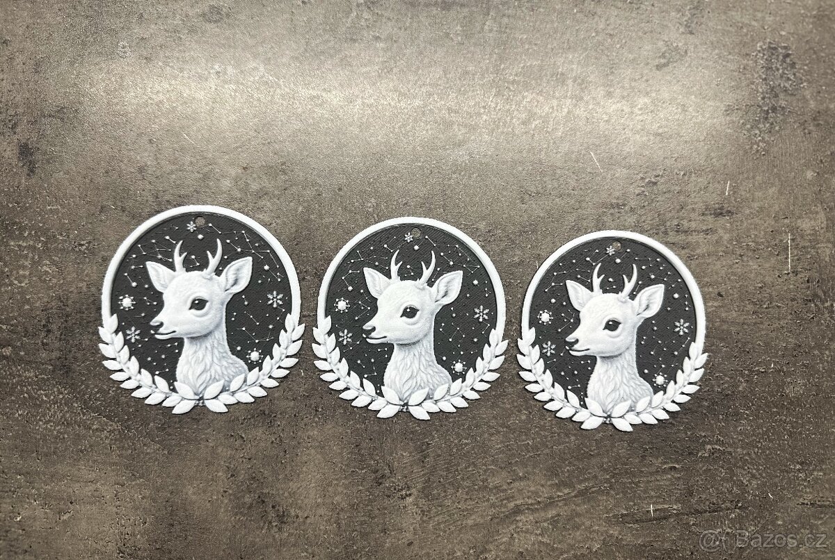 Sada 3 srneček