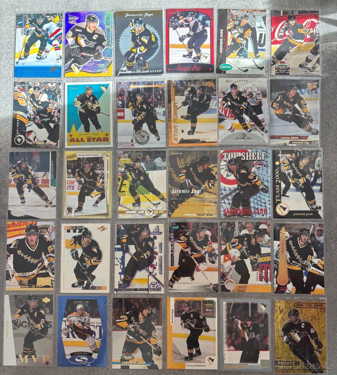 Jaromír Jágr 💥 hokejové karty