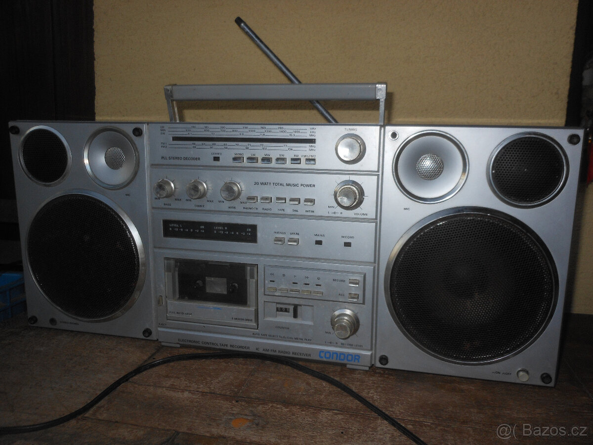 Radiomagnetofon Condor
