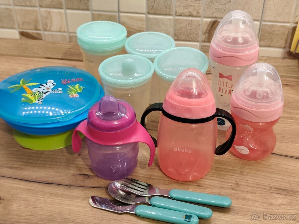 Lahvičky, kelímky do mrazáku