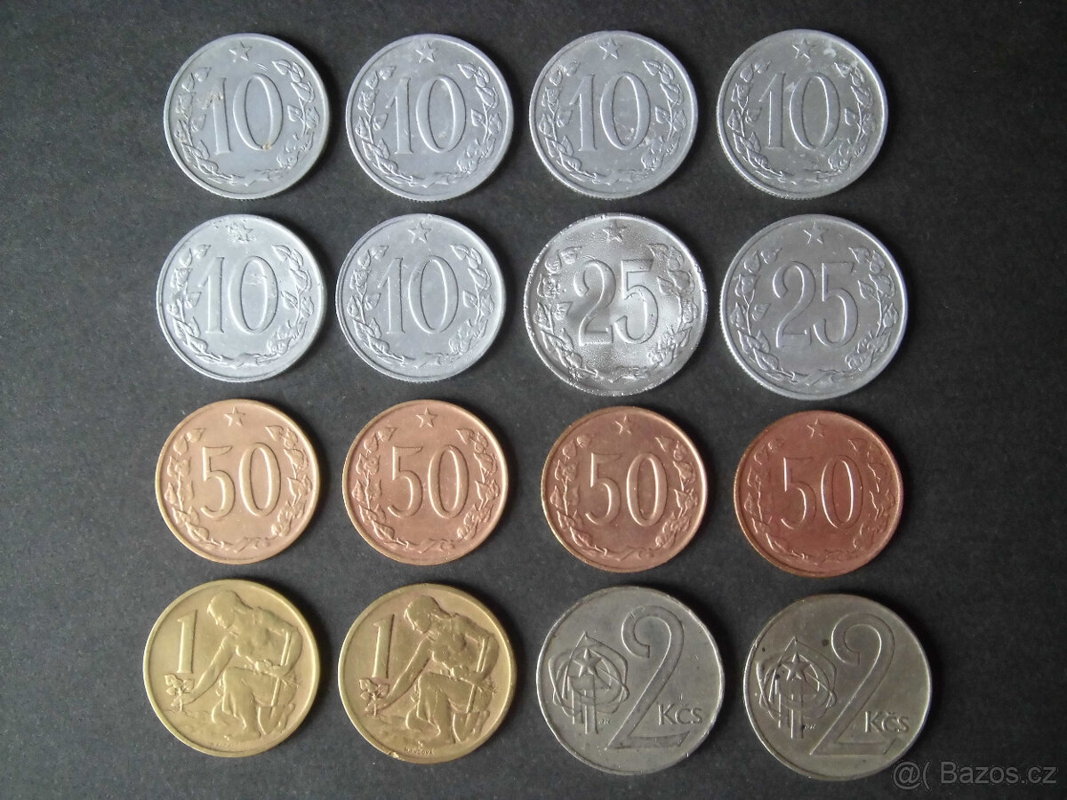 Mince ČSSR 1960 - 1990 " 1 "