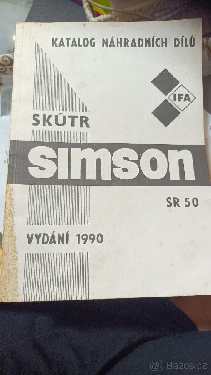 Katalog náhradních dílů Simson SR 50