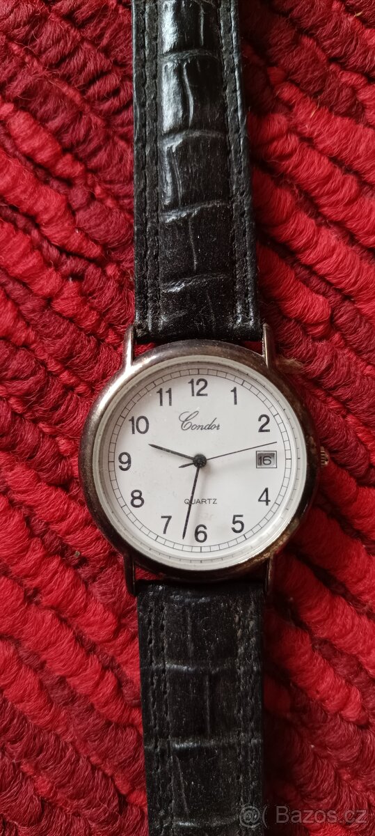 Staré retro hodinky Quartz Condor