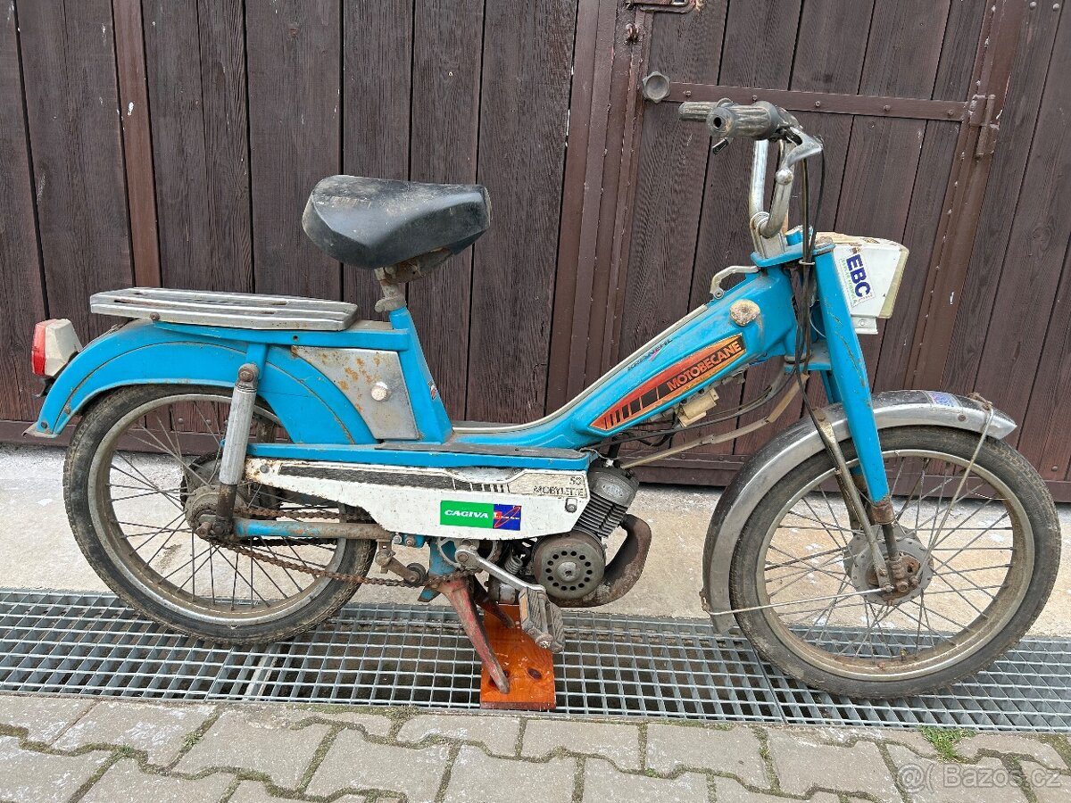 Moped Motobecane  vyrobeno ve Francii