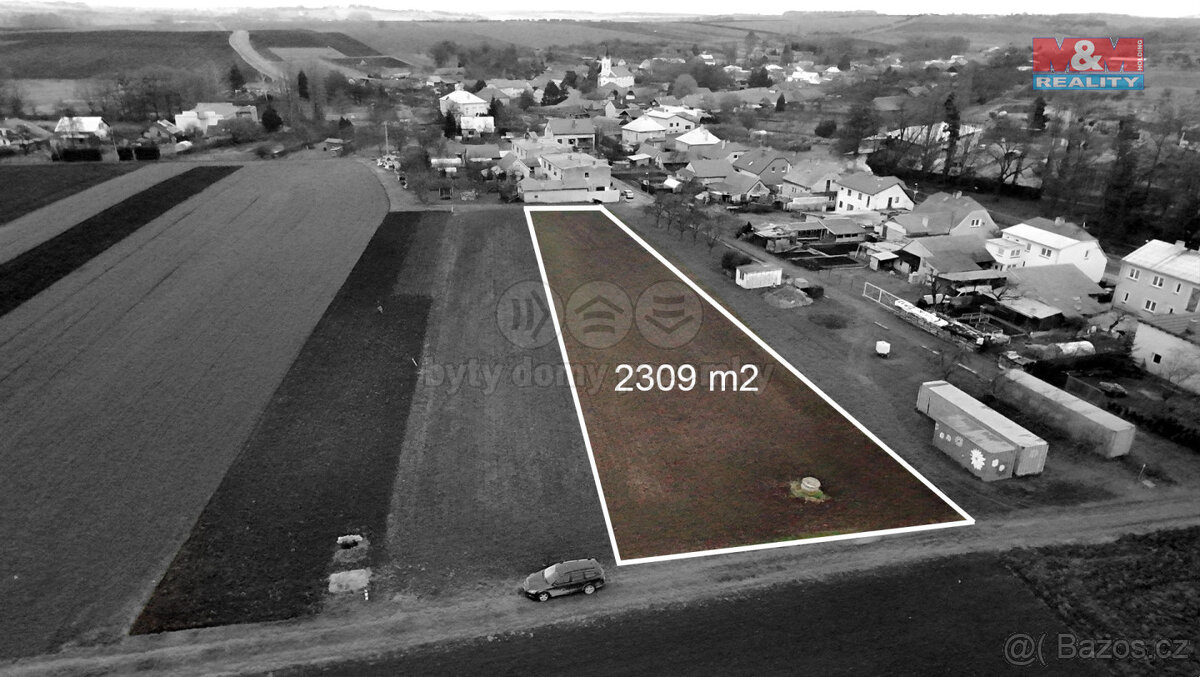 Prodej pozemku k bydlení, 2309 m², Vítonice