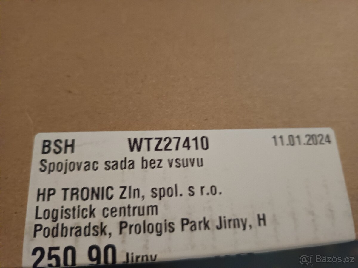 Mezikus k pračce/sušičce BOSCH WTZ27410