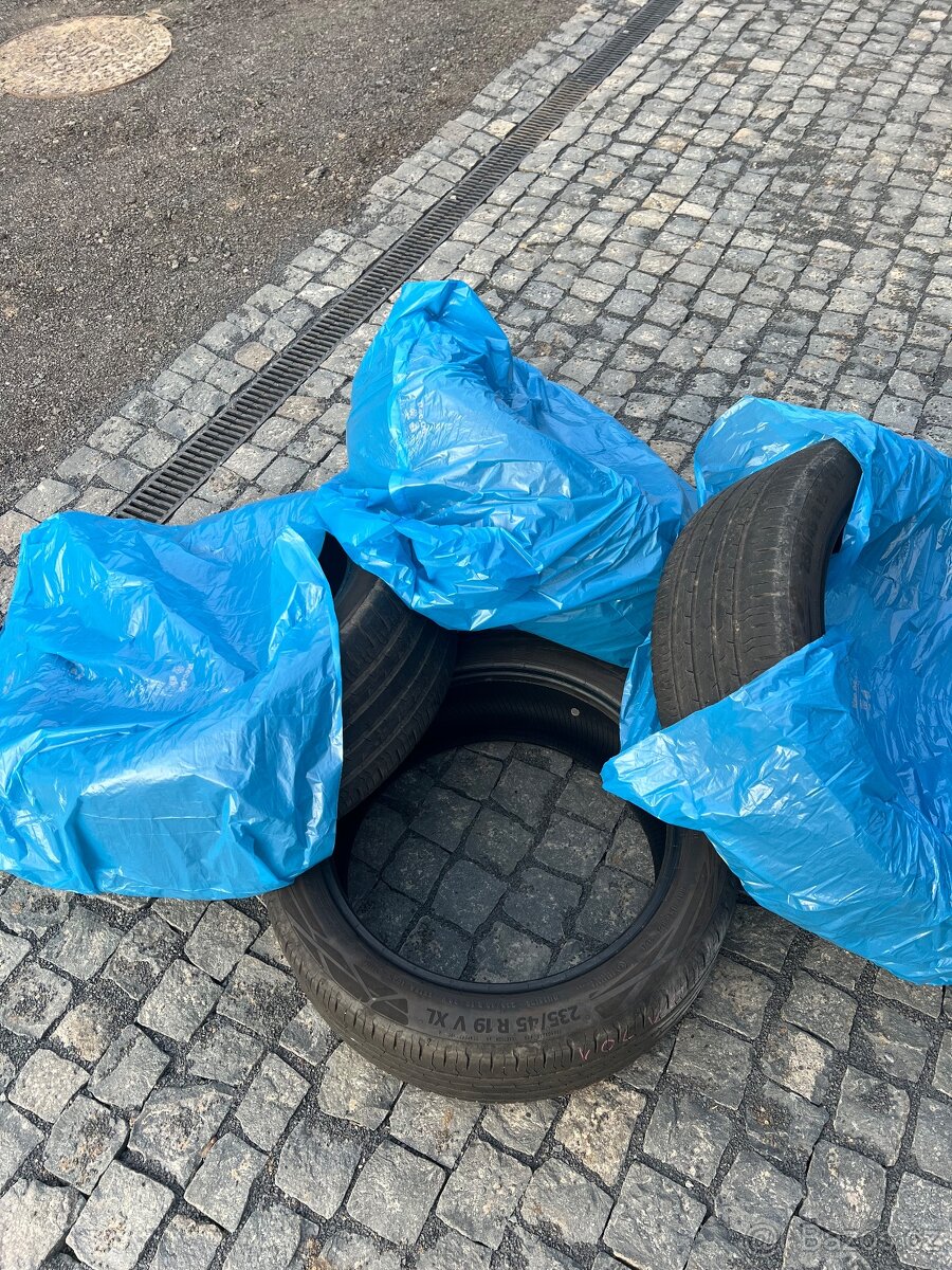 4x letní pneu Continental EcoContact 6 235/45 R19
