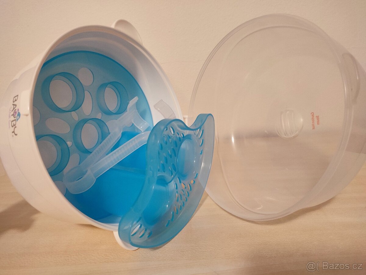 Parní sterilizátor lahví do mikrovlnky Bayby