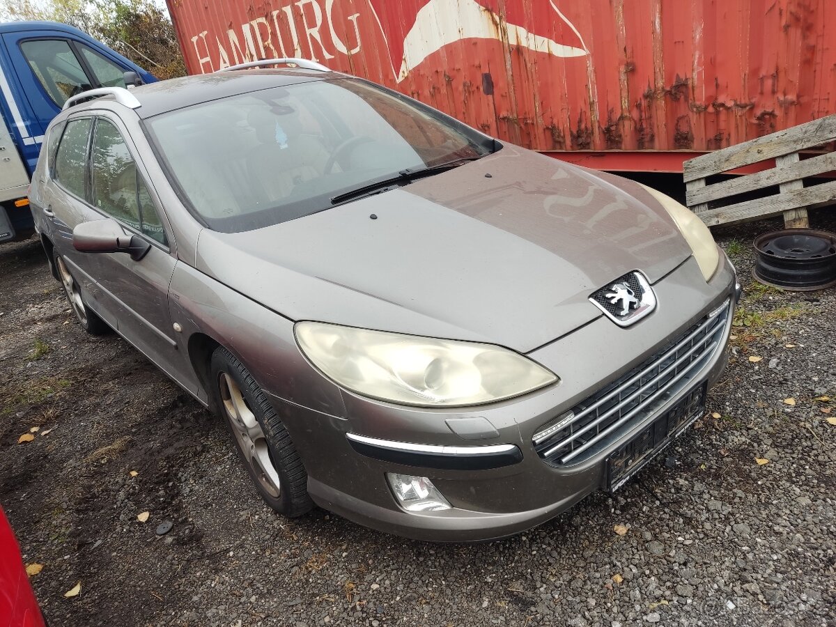 Díly z vozu Peugeot 407 sw 3.0 v6