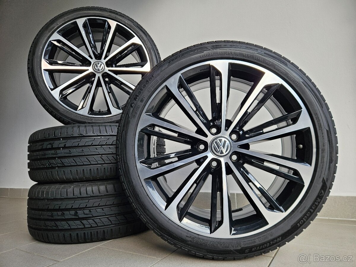 Orig. VW Verona 5x112 Letní 235/40/19 - Zánovní -