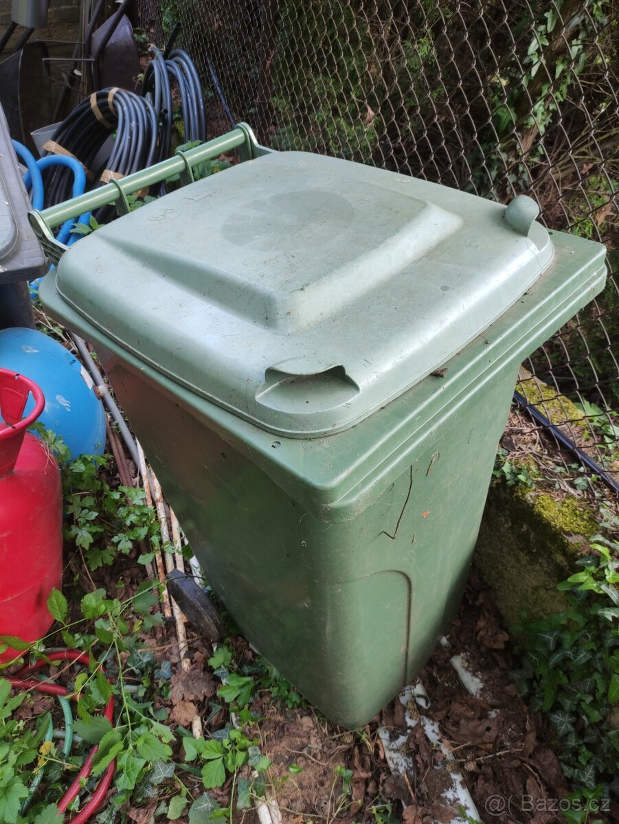 Popelnice 240L zelená
