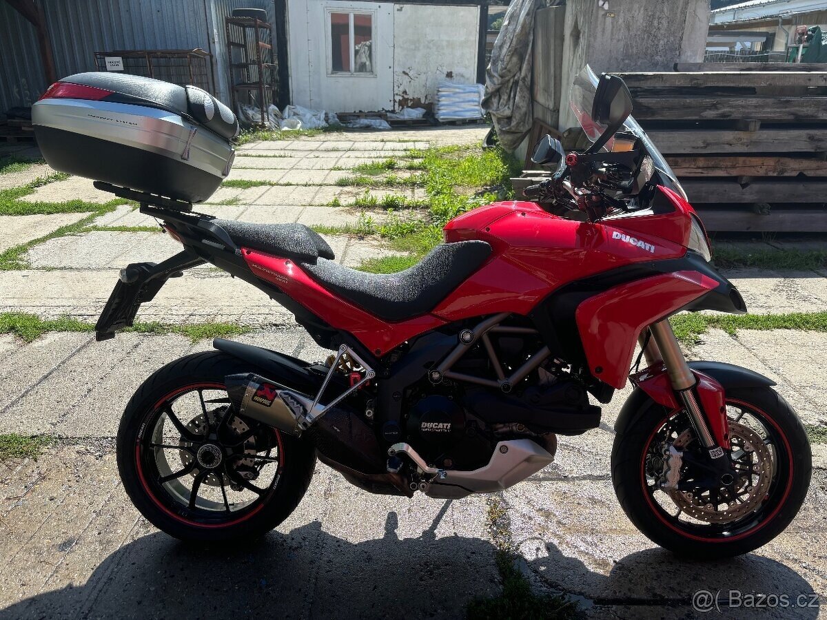 Ducati Multistrada 1200 r.v 11/2010 Akrapovic Top Stav