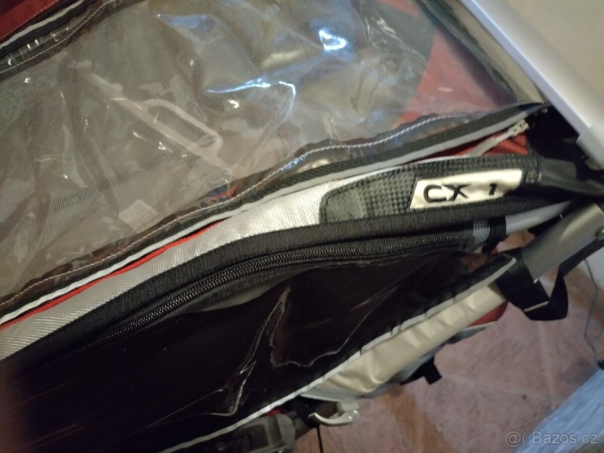 Chariot CX1 kompletně vybavený, miminkovnik, kotoučové brzdy