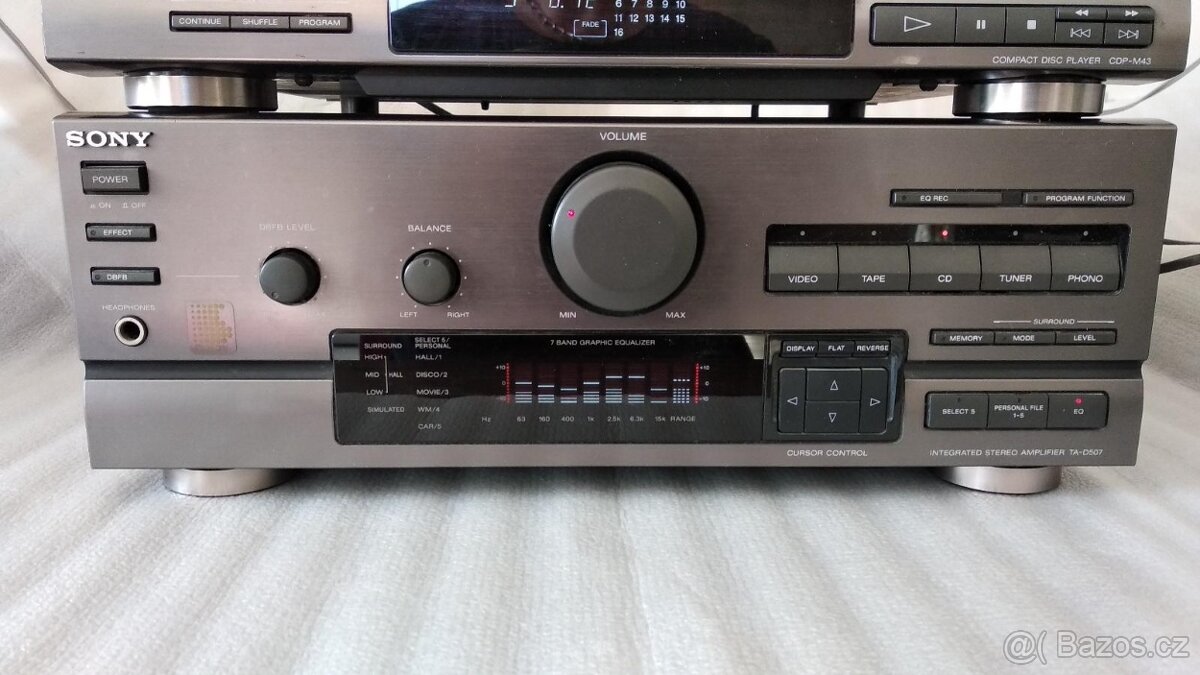 Sony TA-D507, Zesilovač LBT-D507