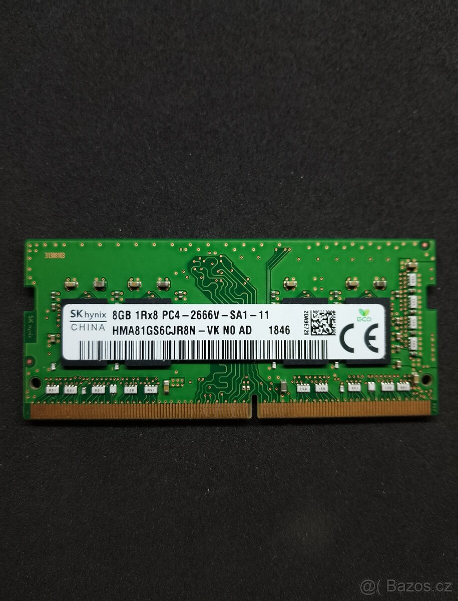 🔷 SK Hynix, DDR 4, 1x8GB, 2666V - kontakt email