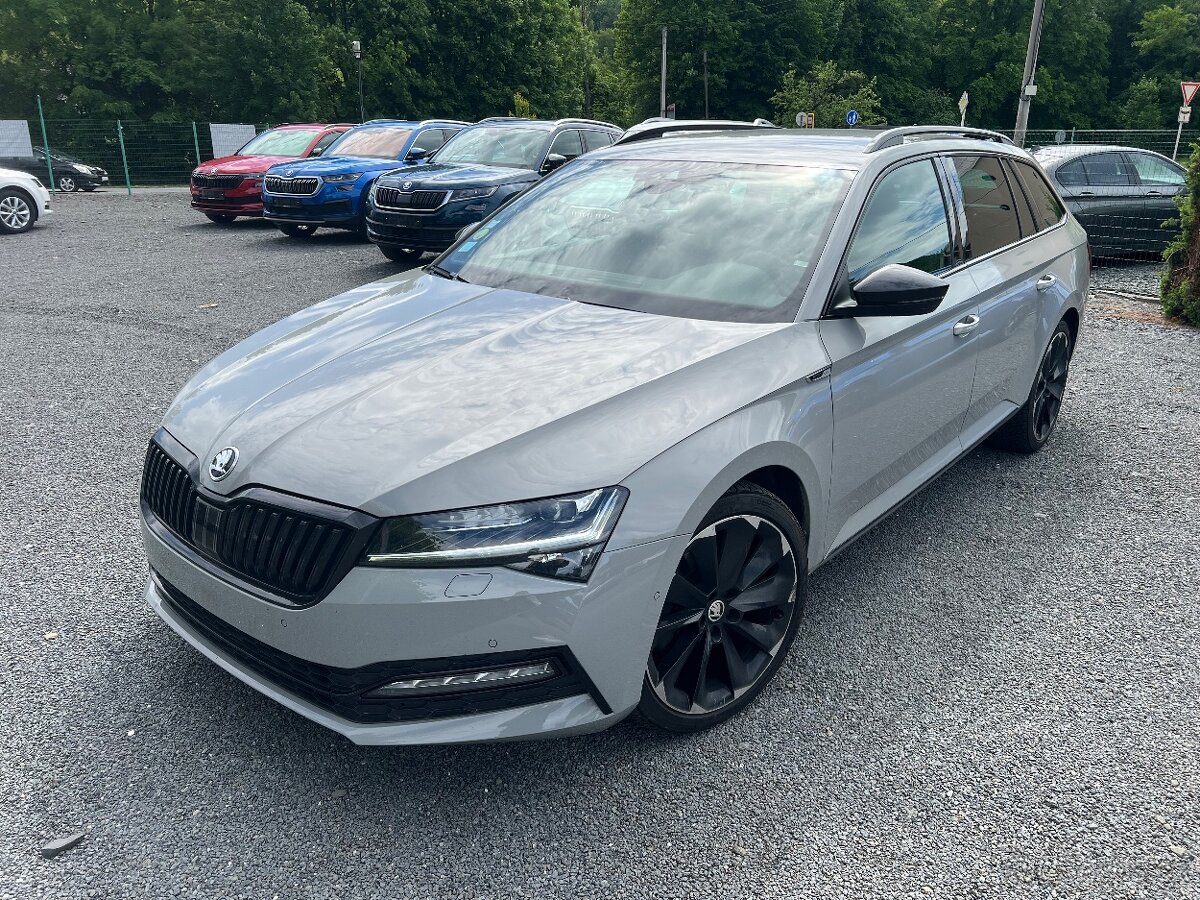 Škoda Superb III Face 2.0 Tdi SPORTLINE Kamera Tažné Matrix